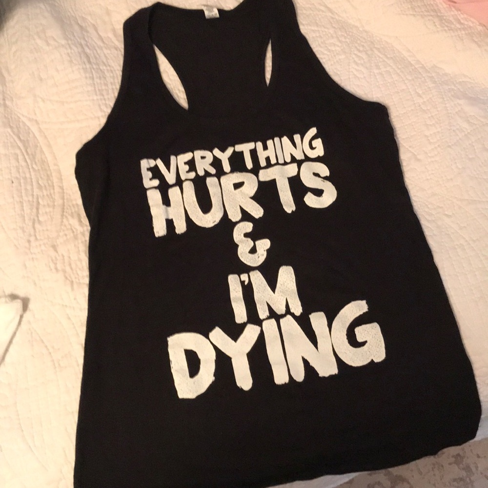 Fun Racerback Workout Tank for Gym / Running
